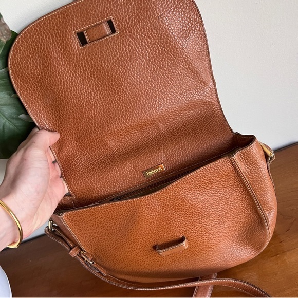 Burberry Vintage Leather Flap Crossbody Bag - Picture 9 of 13